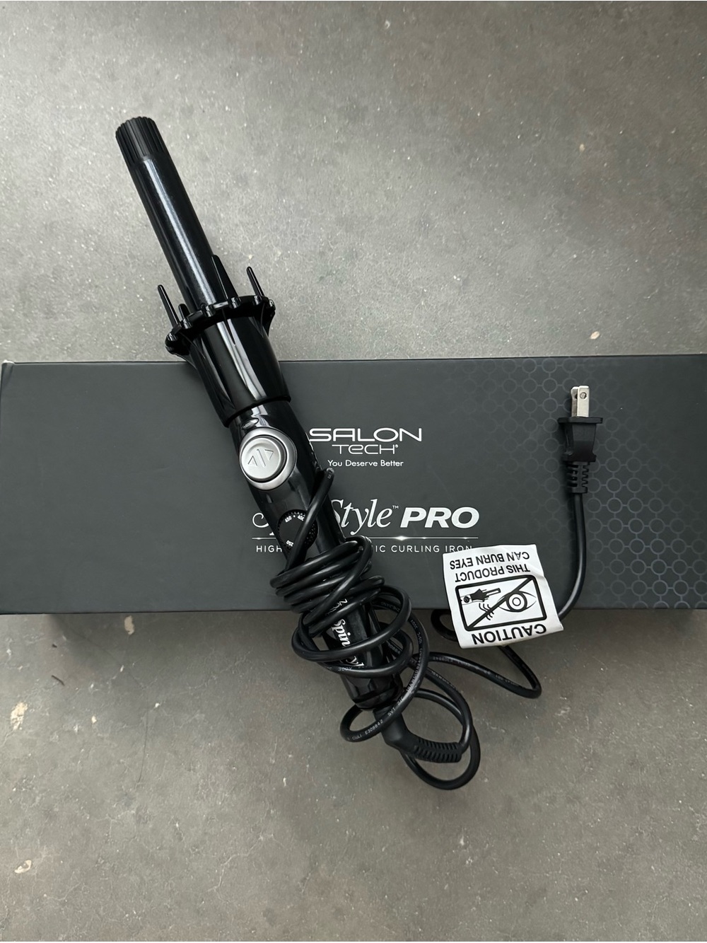 Salon Tech Spinstyle Pro Ceramic Curling Iron